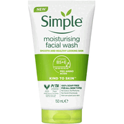 عکس1 ژل شستشو صورت سیمپل مدل Moisturizing حجم 150 میلی لیتر